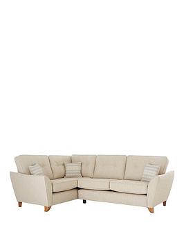 Product photograph of Very Home Ashley Small Fabric Left Hand Chaise Sofa from very.co.uk