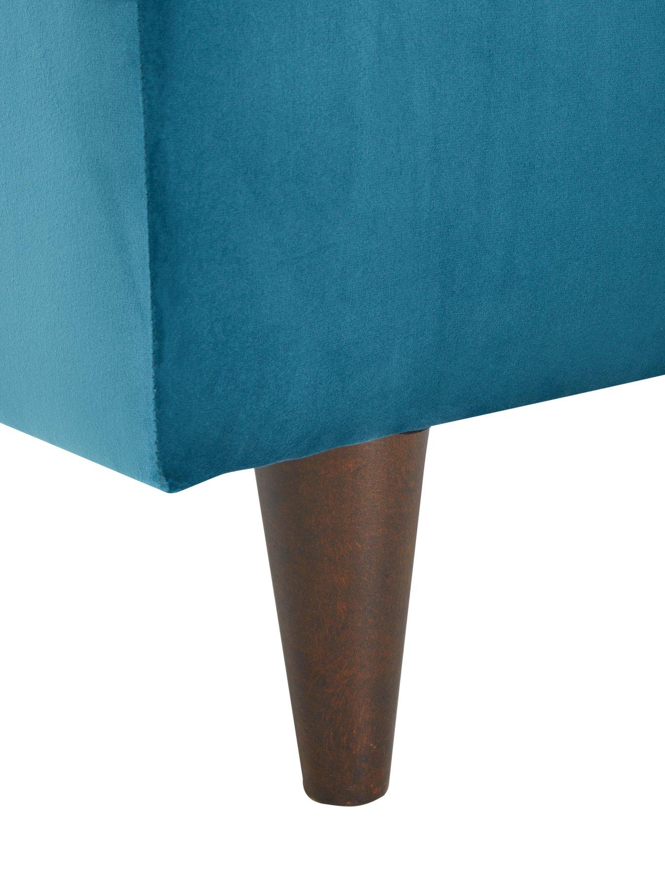 Image 5 of 5 of Very Home Pasha Fabric Footstool&nbsp;- Made to order in the UK