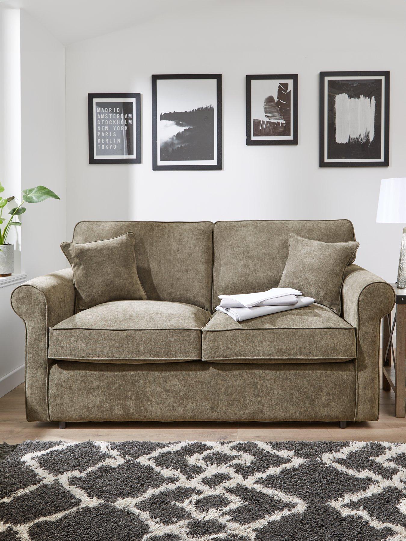 The Very Collection: William Fabric Sofa Bed - Made in the UK