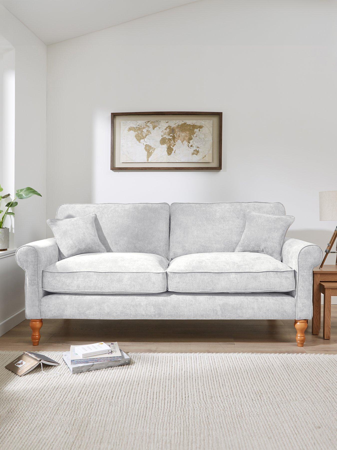 undefined William Fabric 3 Seater Sofa
