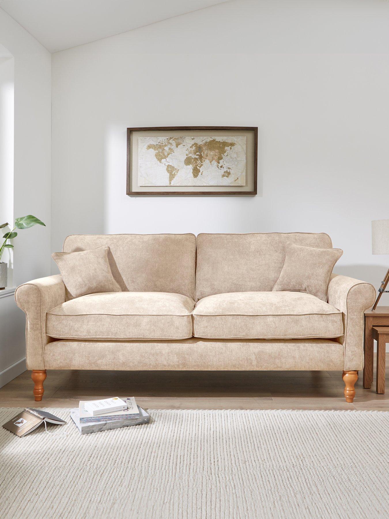 Very Home William 2 Seater Fabric Sofa - Made in the UK