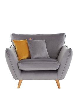 Product photograph of Very Home Perth Fabric Armchair from very.co.uk