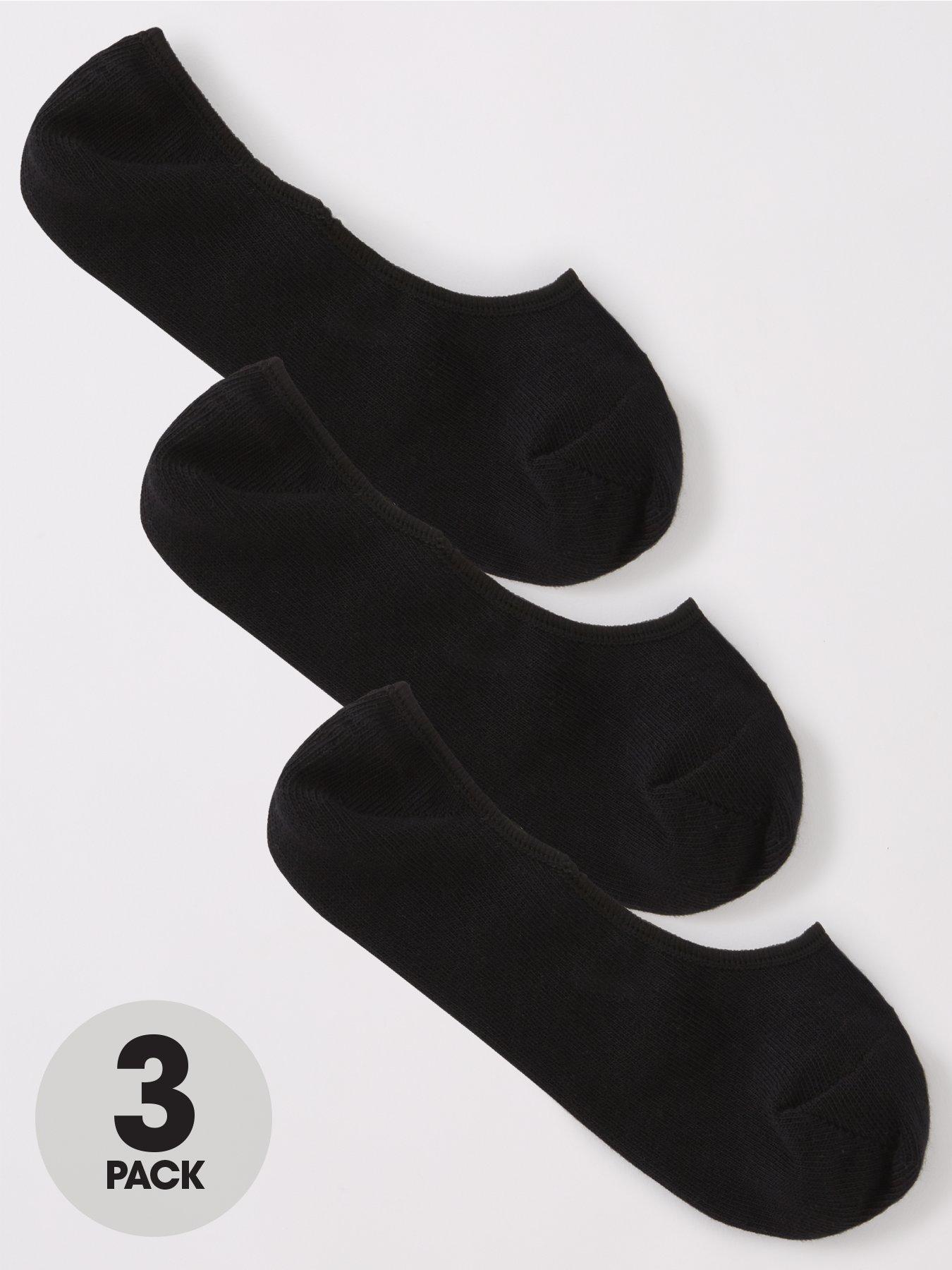 Converse Invisible Sock 3 Pack, Socks & Underwear