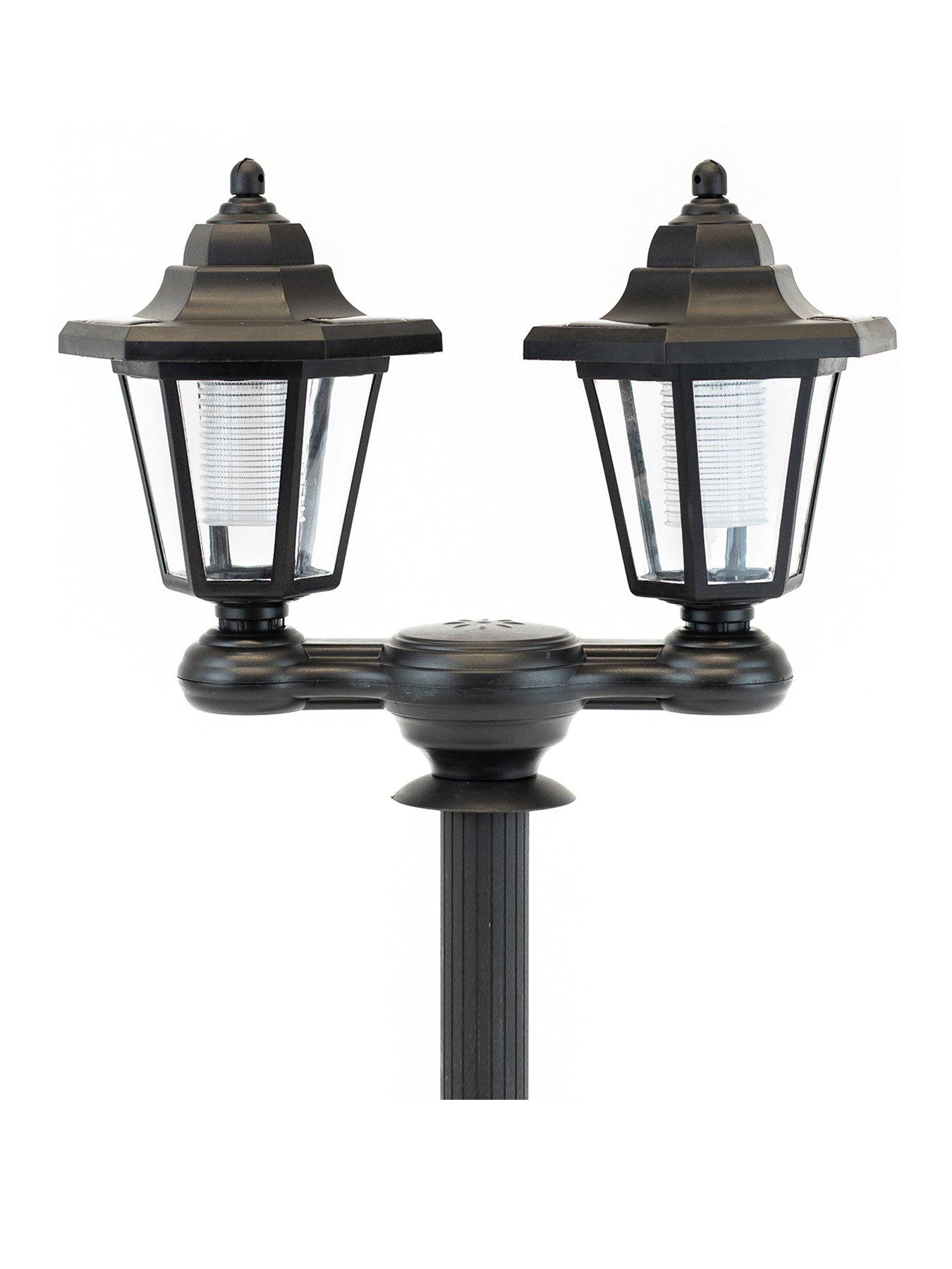 Product photograph of Gardenwize 3-in-1 Freestanding Double Lamp from very.co.uk