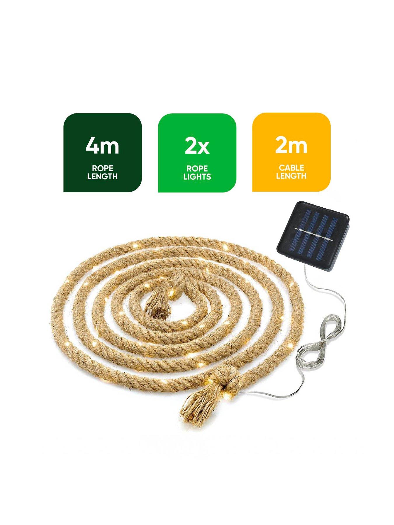 Image 3 of 6 of Streetwize Set of 2 x&nbsp;35LED 4M Solar Rope Lights&nbsp;