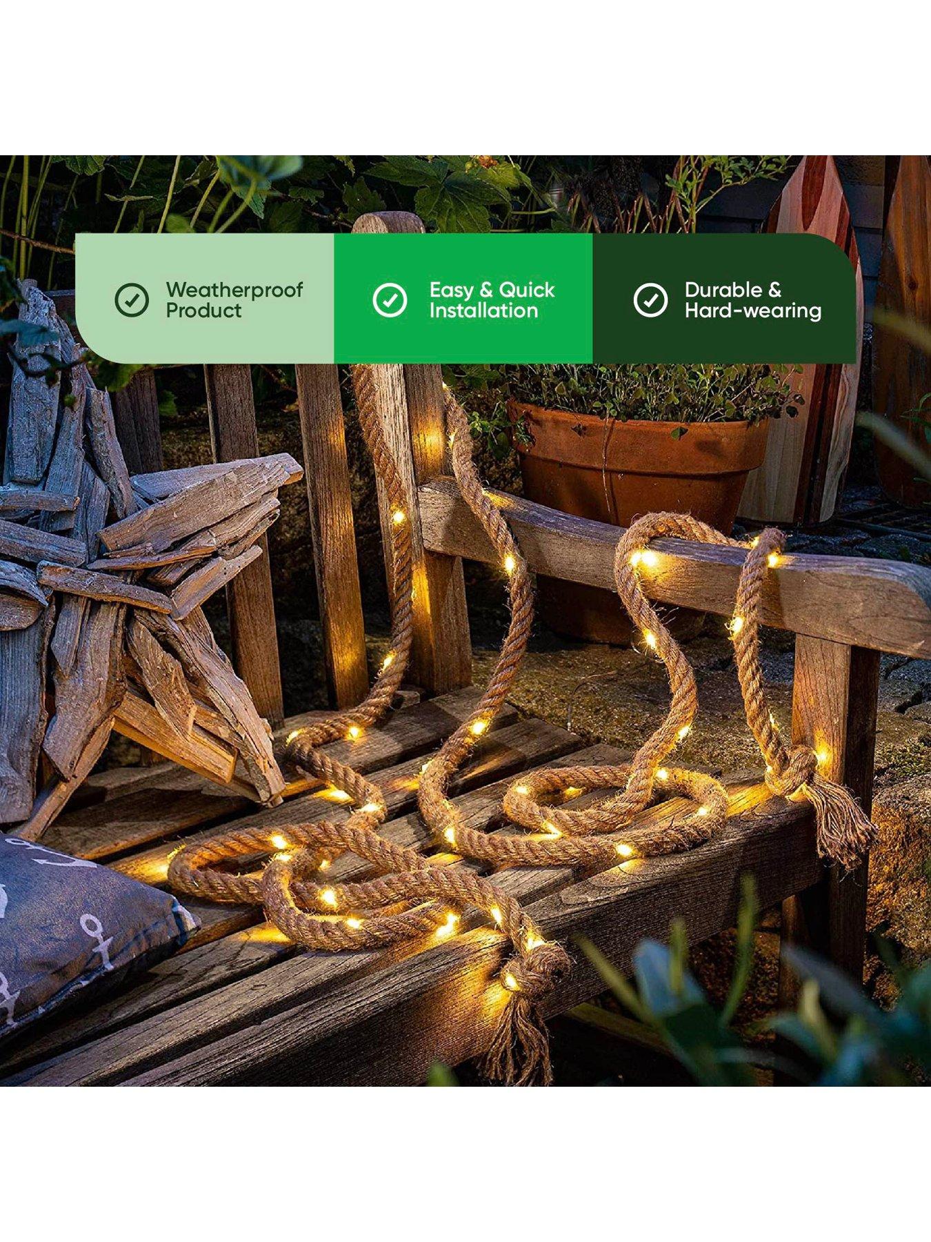 Image 6 of 6 of Streetwize Set of 2 x&nbsp;35LED 4M Solar Rope Lights&nbsp;