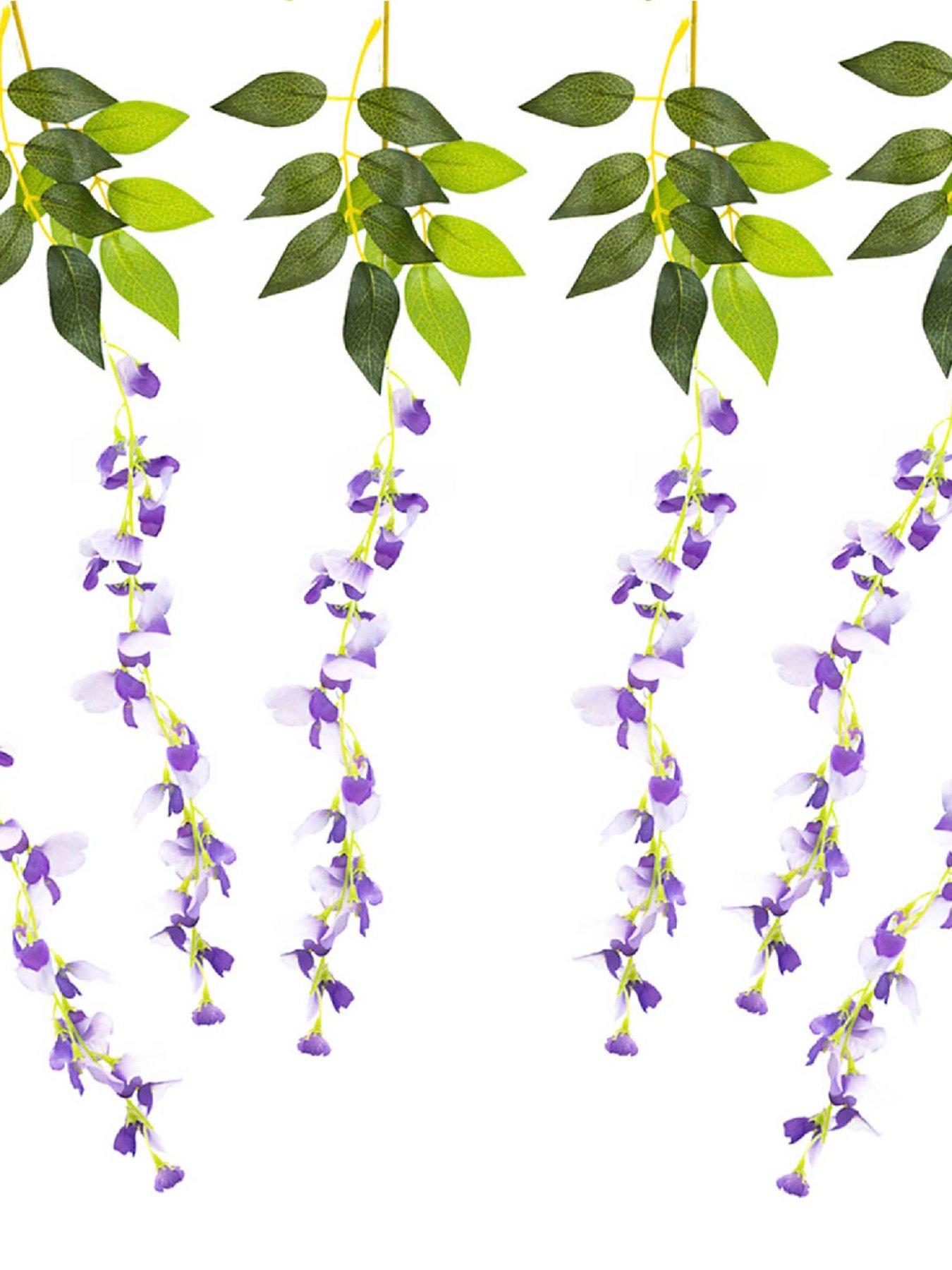 Image 3 of 7 of Streetwize Set of 6 Solar 60 LED Wisteria Outdoor Lights