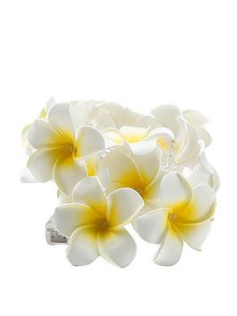 Product photograph of Gardenwize Solar Frangipani Flower String Lights from very.co.uk