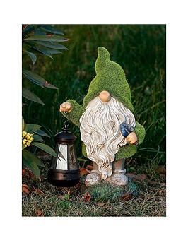 Product photograph of Streetwize Gnome Solar Light With Lantern from very.co.uk