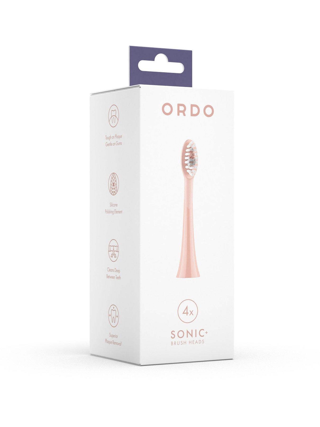 Ordo Sonic+ Brush Heads 4-pack (Rose Gold)