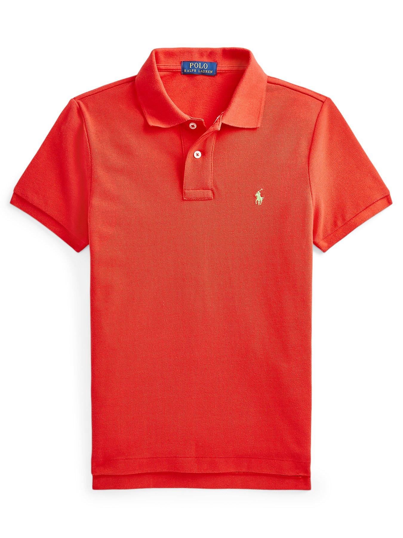 Ralph Lauren Boys Polo - Red 