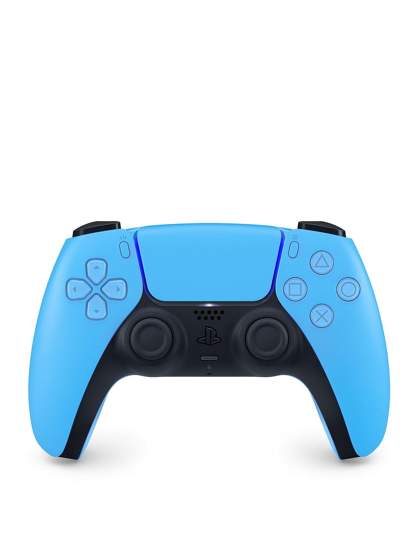 PlayStation 5 DualSense Wireless Controller - Starlight Blue | Very.co.uk