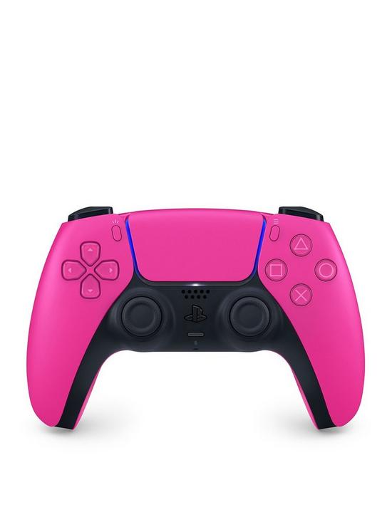 front image of playstation-5-dualsense-wireless-controller-nova-pink