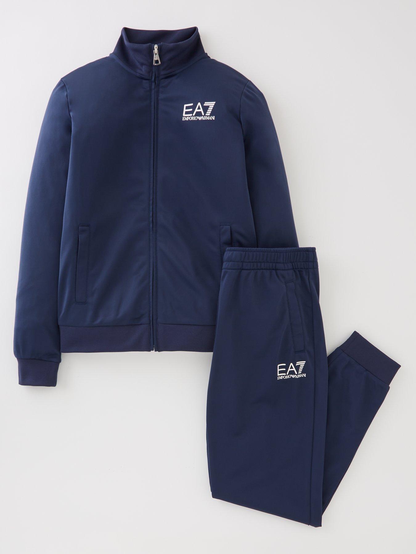 boys ea7 tracksuit