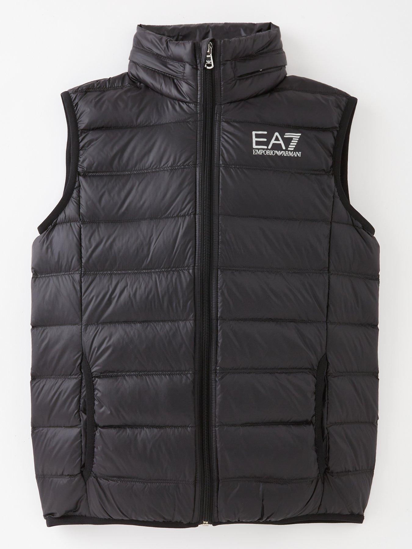 Ea7 bodywarmer 2025 with hood