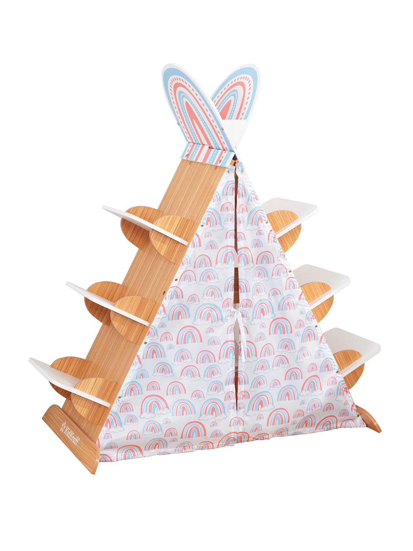 kidkraft-book-nook-tent-with-shelves