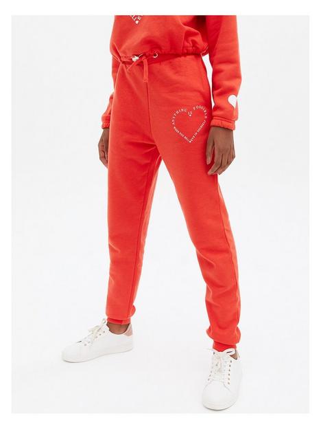 new-look-915-girls-red-heart-anything-is-possible-logo-joggers