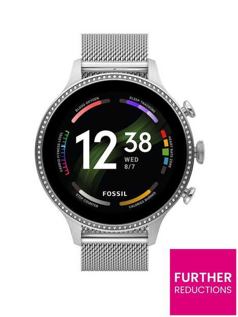 fossil-gen-6-smartwatch-ladies-watch-stainless-steel
