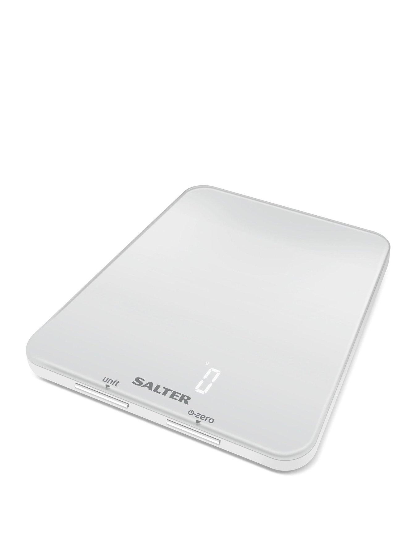 Product photograph of Salter Ghost Kitchen Scale from very.co.uk