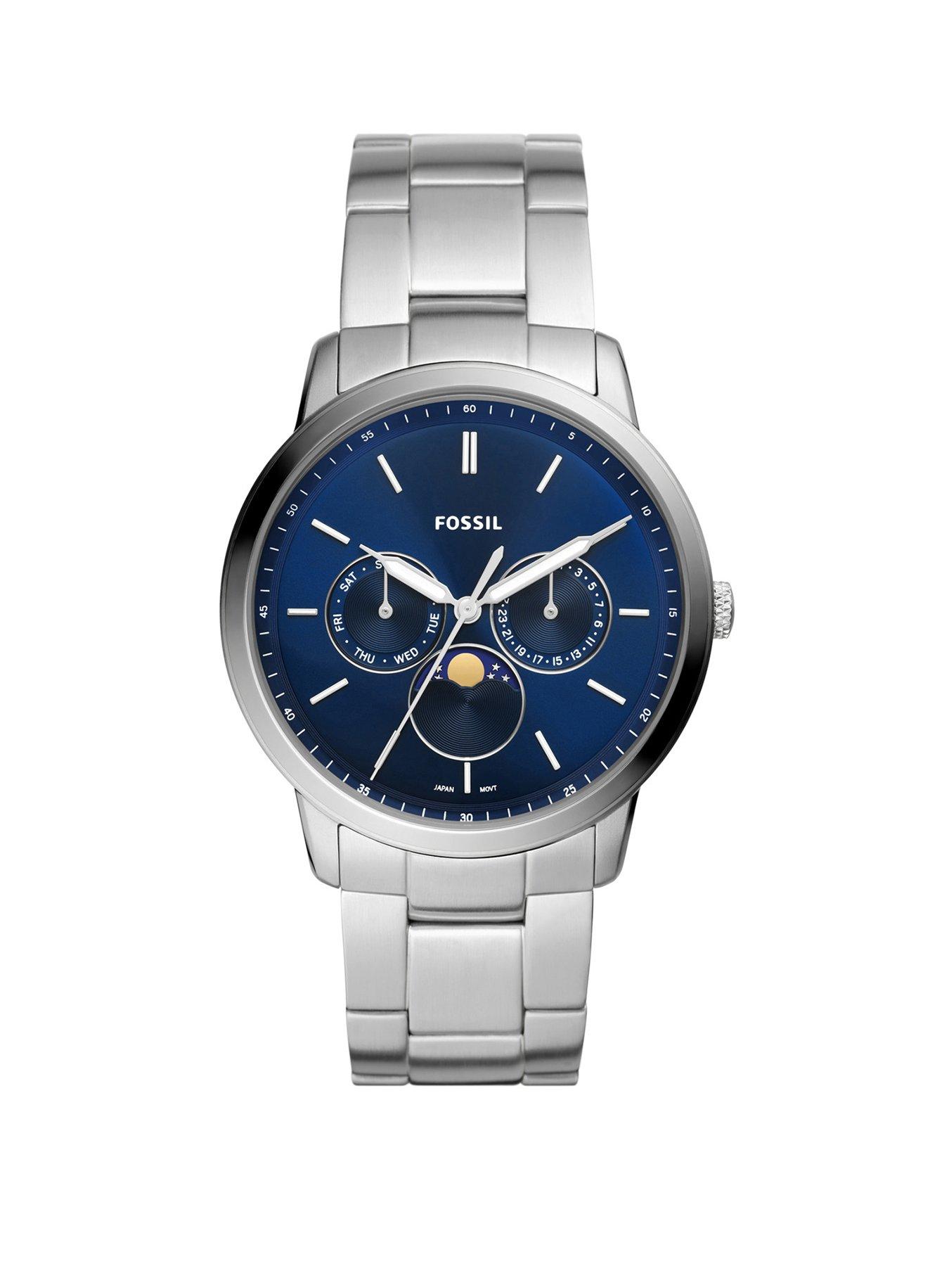 Jewellery & watches Neutra Minimalist Mens Chronograph 304 Stainless Steel