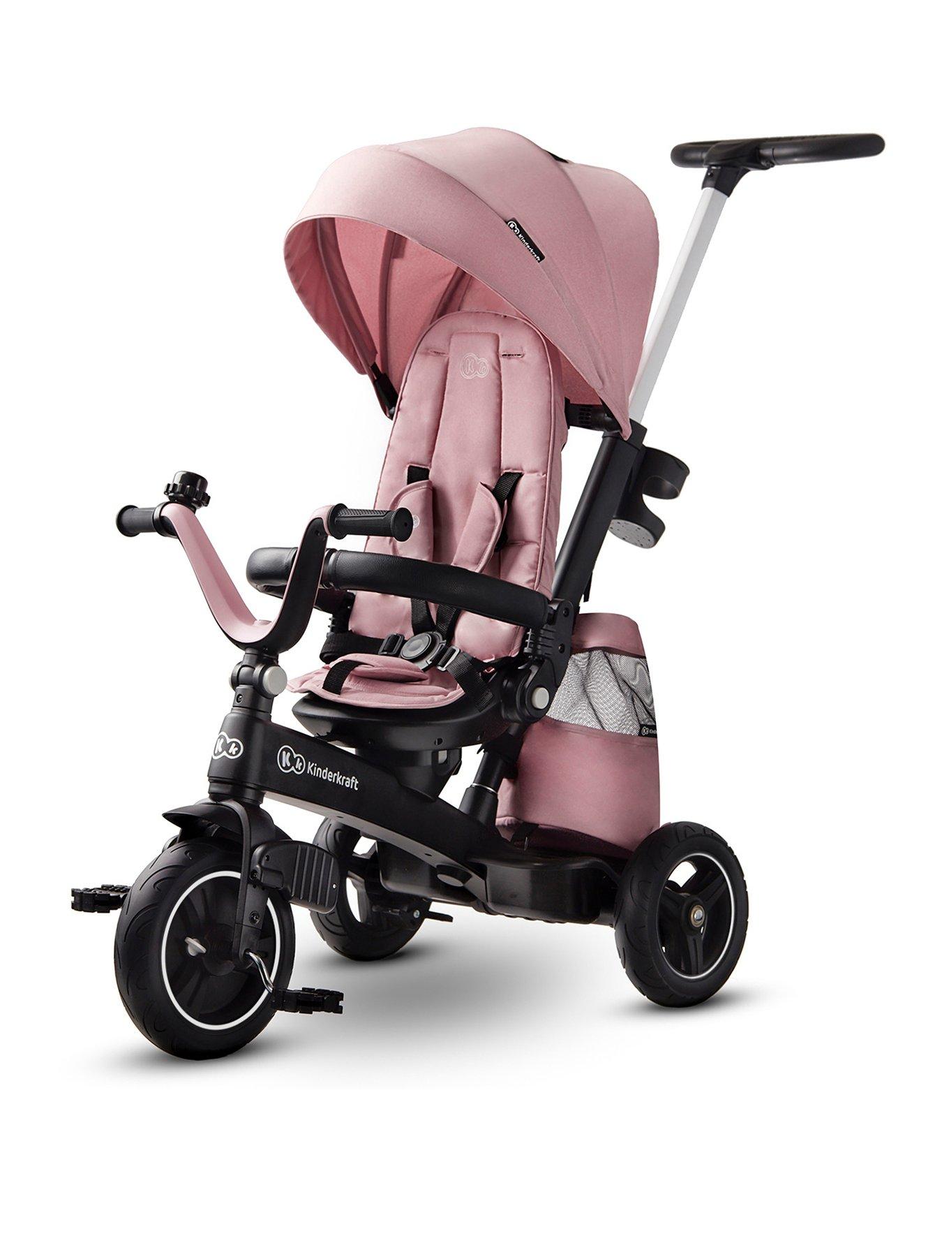 Push along store trike pink