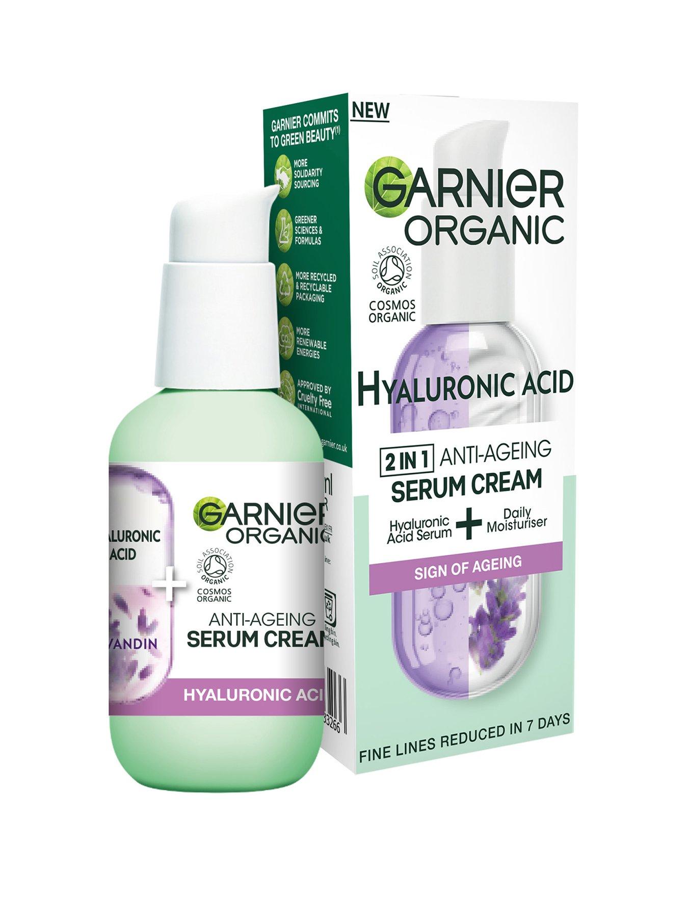 Image 1 of 5 of Garnier Lavandin &amp; Hyaluronic Acid Serum Cream