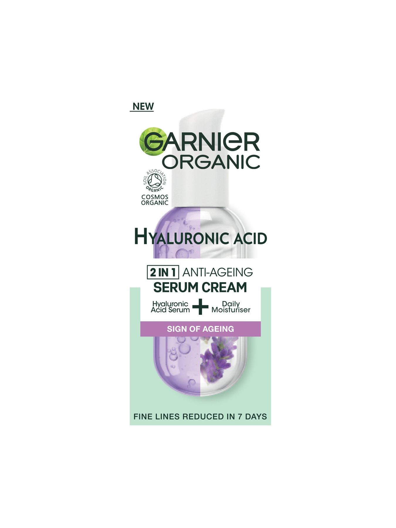 Image 4 of 5 of Garnier Lavandin &amp; Hyaluronic Acid Serum Cream