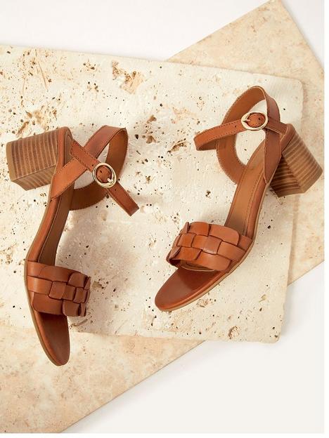 monsoon-leather-woven-block-heel