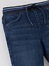  image of mini-v-by-very-boys-knitted-waistband-jeansnbsp--mid-blue