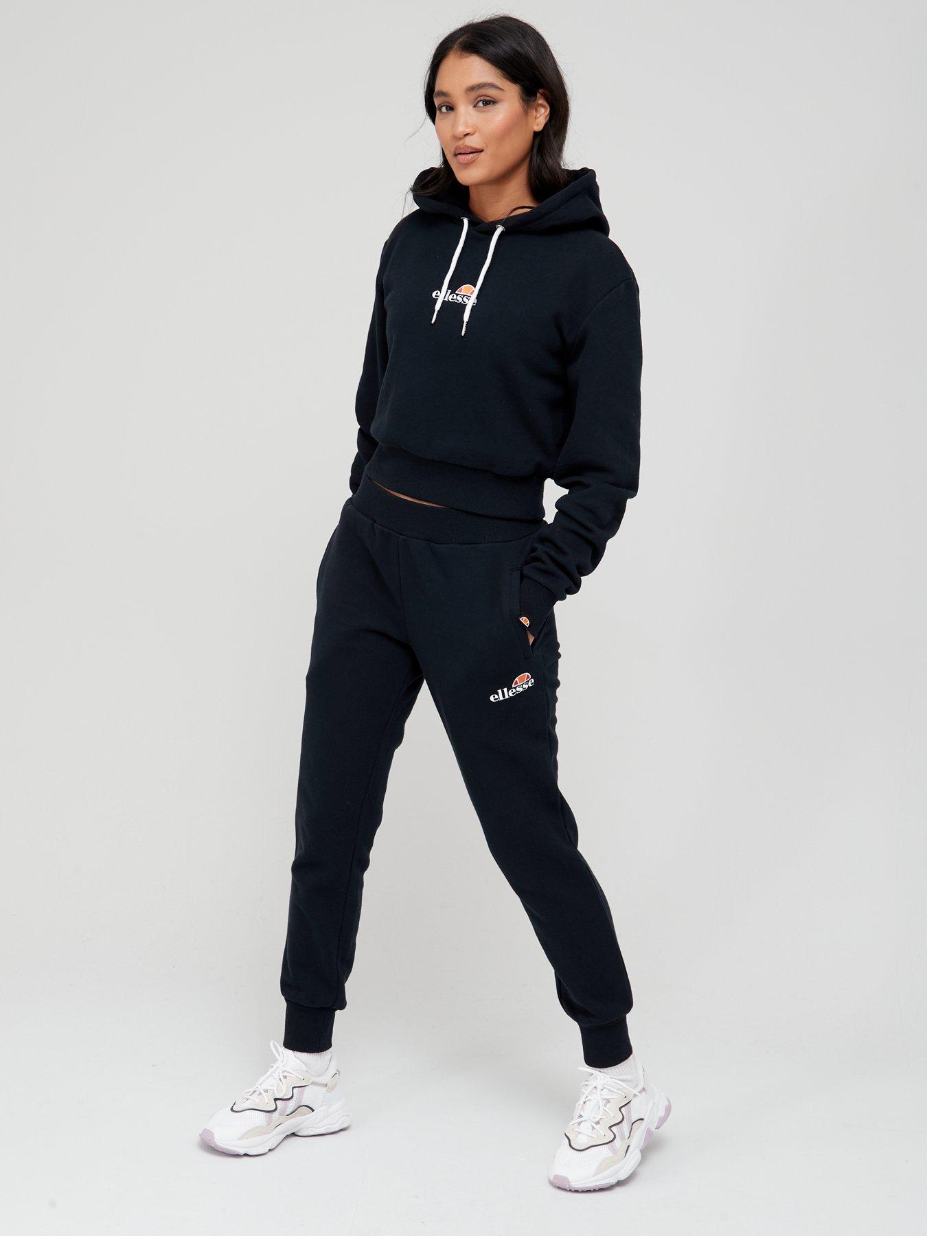Ellesse Exclusive Nalam Embroidered Tracksuit - Black | Very.co.uk