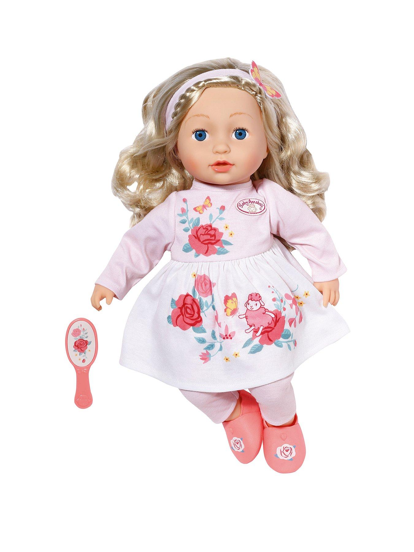 Baby annabell sophia hot sale so soft doll