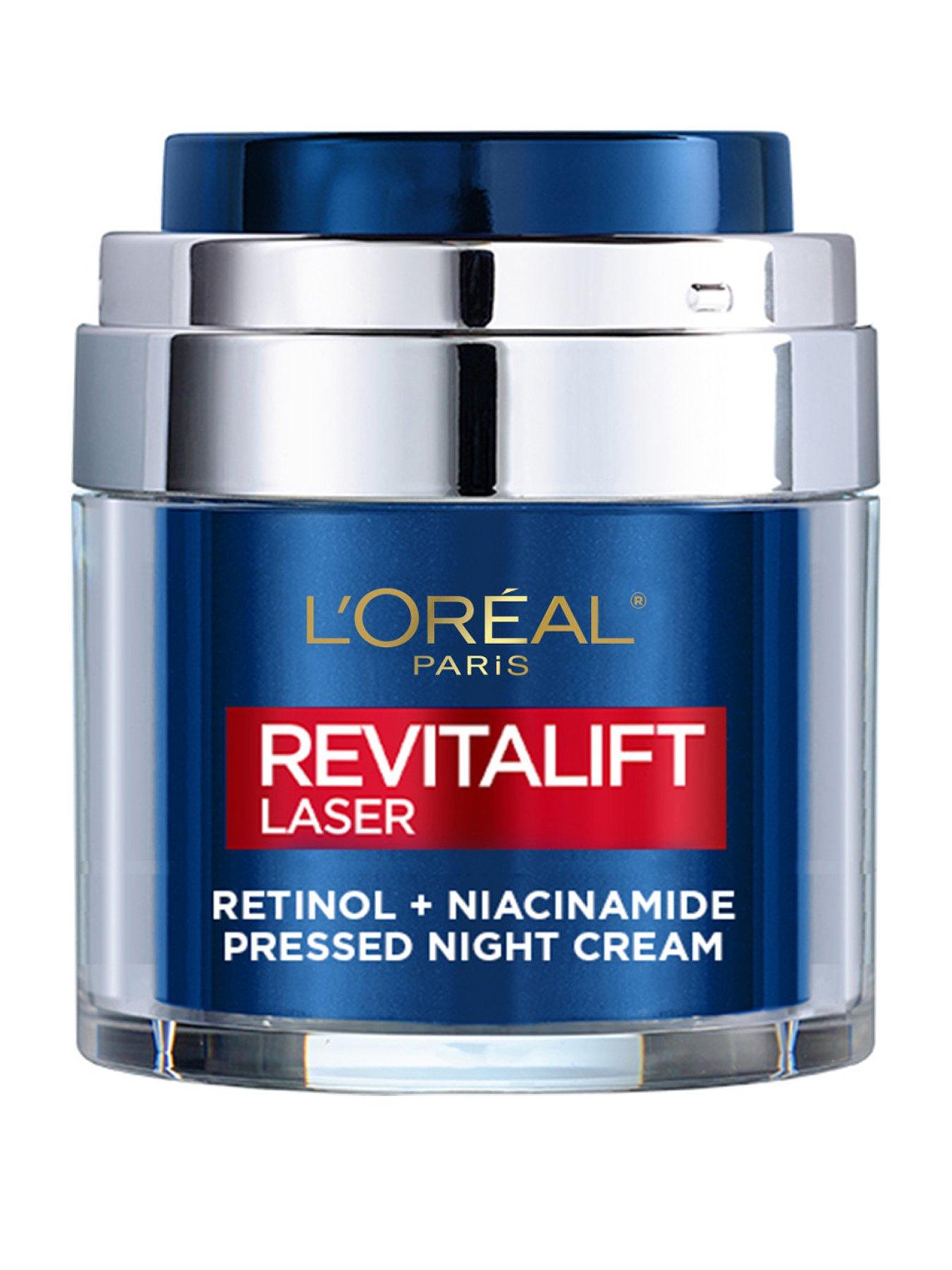 Image 1 of 5 of L'Oreal Paris Revitalift Laser&nbsp;Retinol &amp;&nbsp;Niacinamide Pressed&nbsp;Night Cream (50ml)