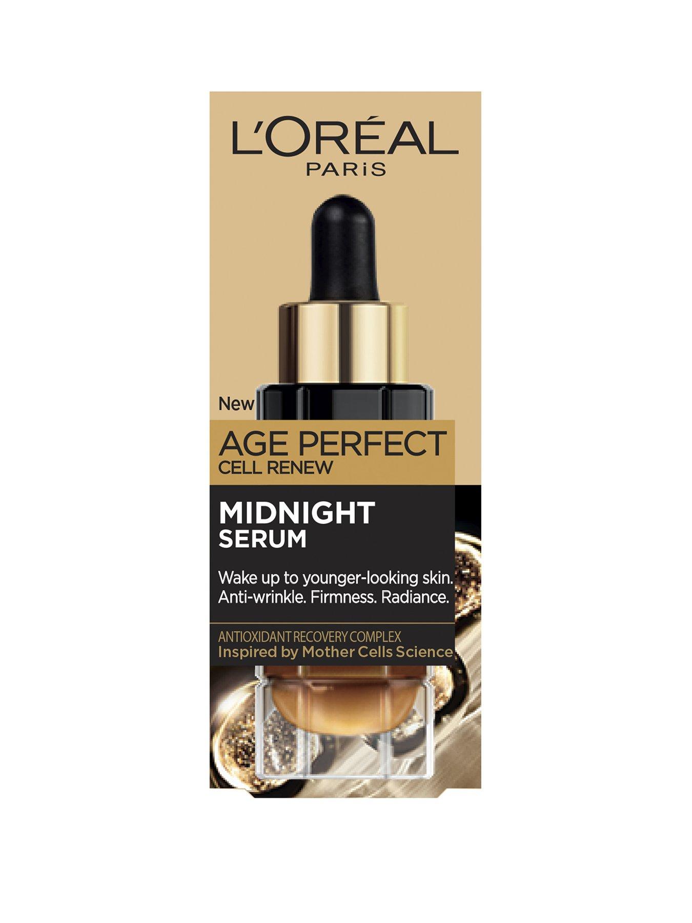 L'Oreal Paris Midnight Serum Cell Renew Age Perfect AntiOxidant Recovery Complex Night Serum