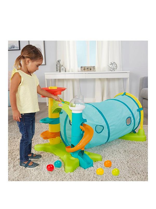 Image 1 of 6 of Little Tikes 2-in-1 Activity Tunnel