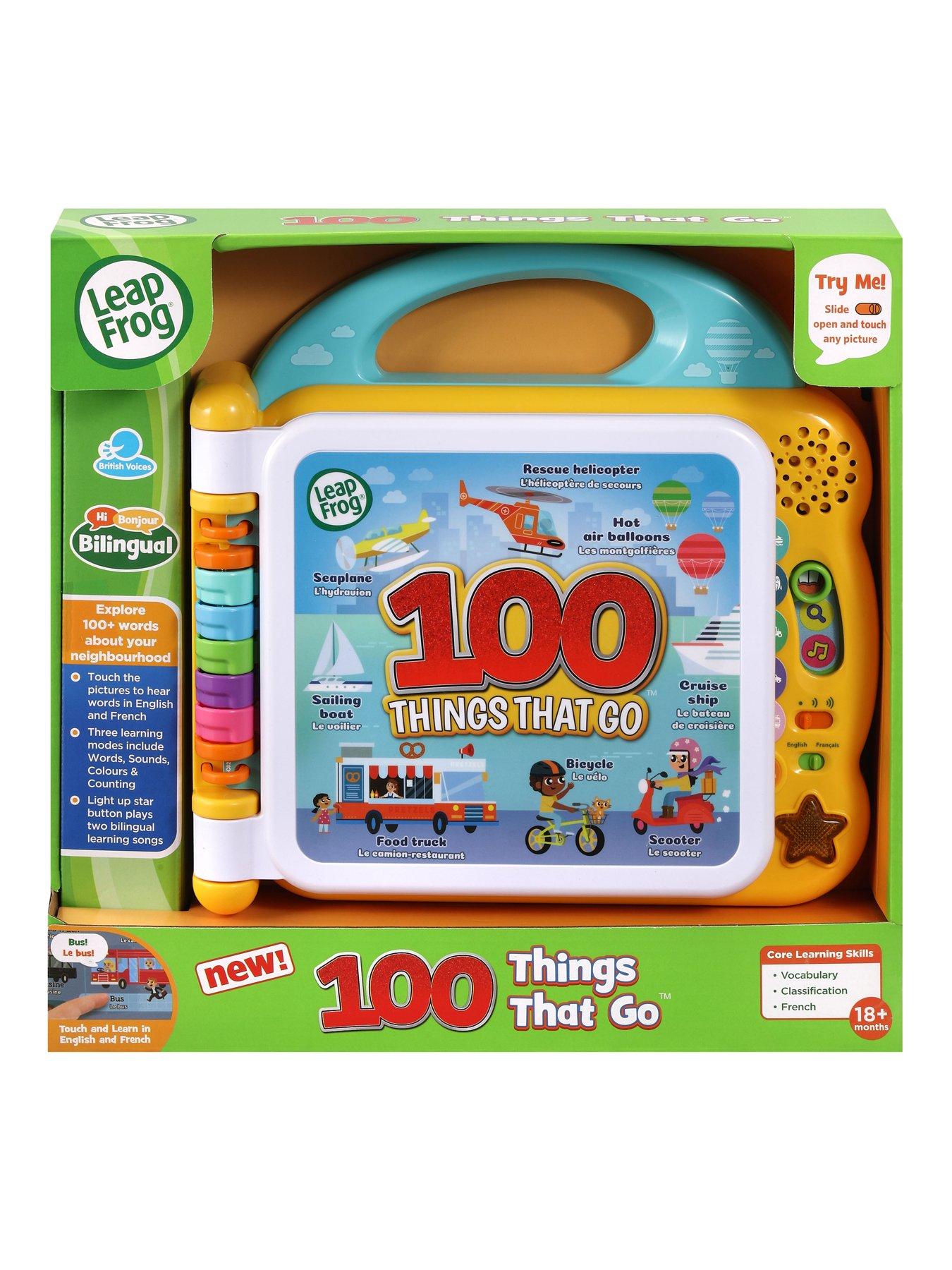 VTech 100 Things That Go Interactive Book Very