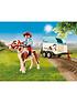  image of playmobil-70511-country-pony-farm-car-with-pony-trailer