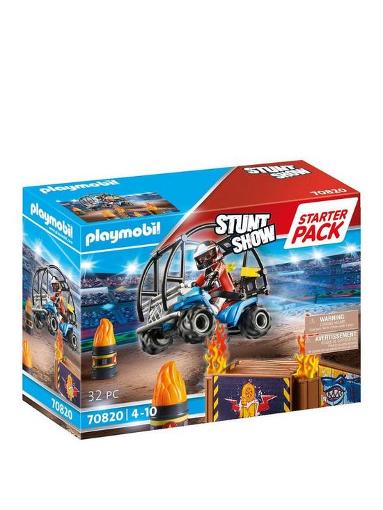 stillFront image of playmobil-70820-stunt-show-starter-pack