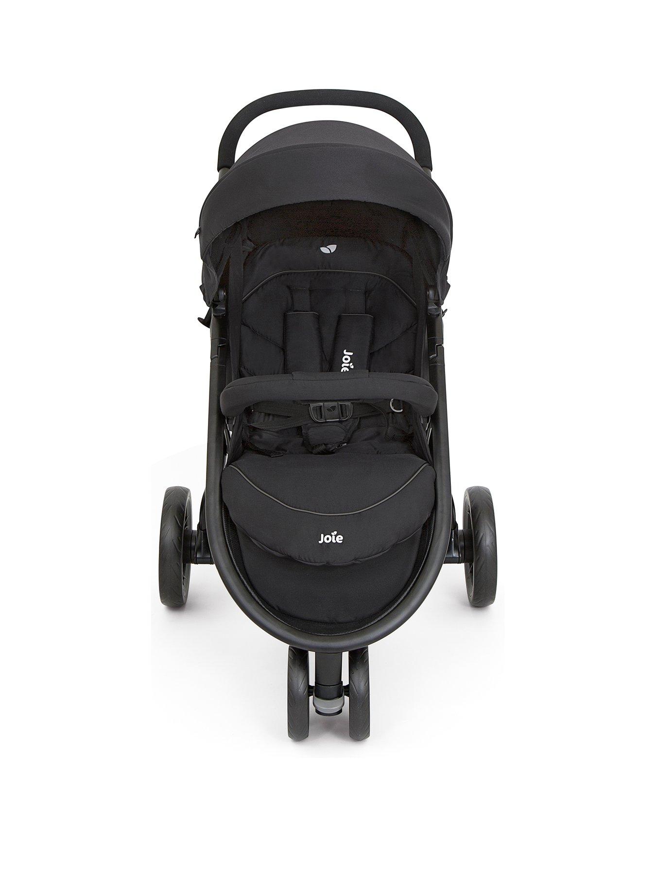 3 wheel store pushchair travel system