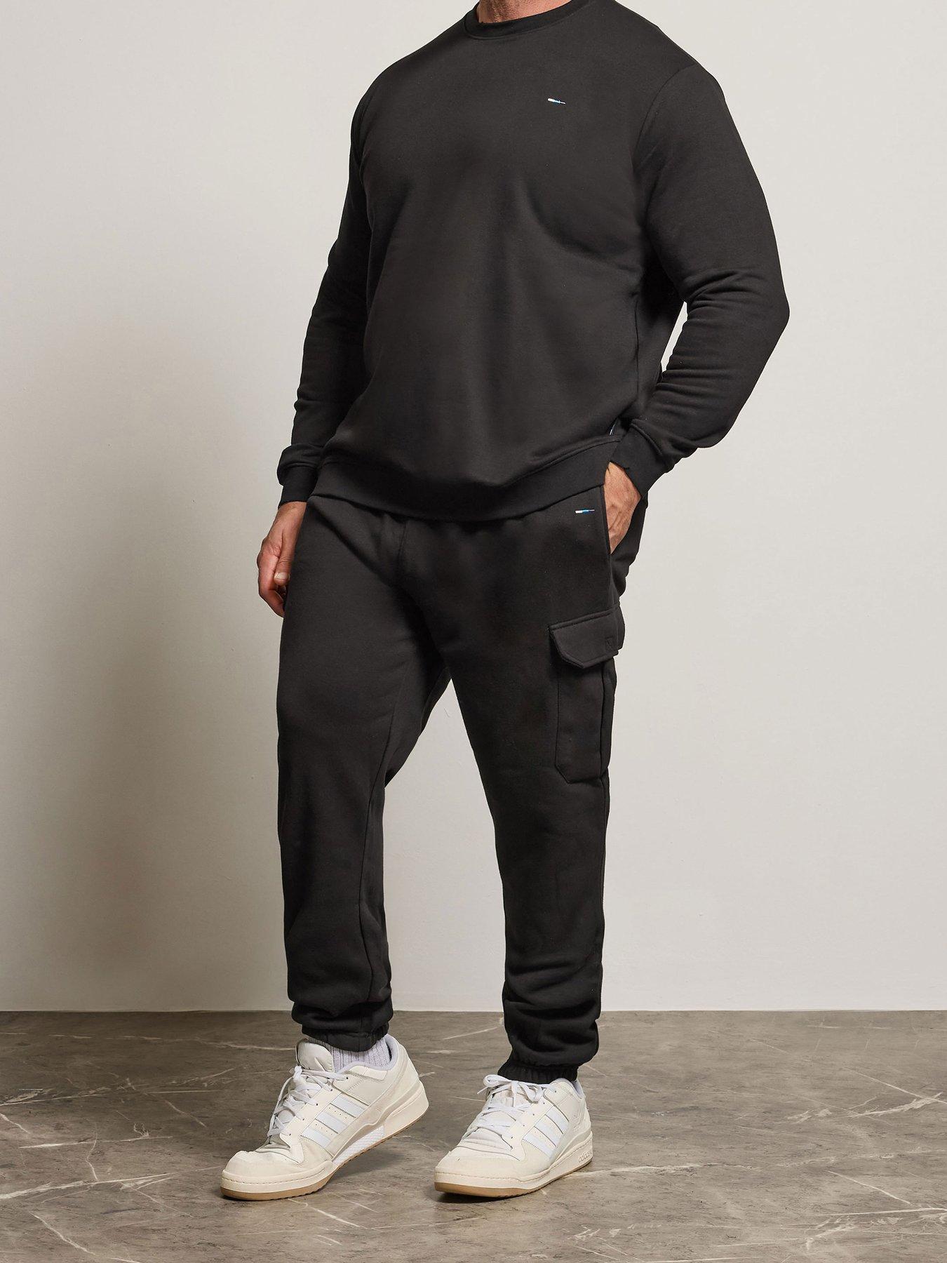 Mens Badrhino Jogging Bottoms Size 5-xl Very