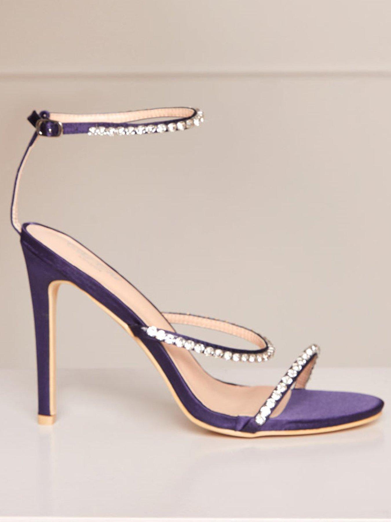 Navy strappy sandals on sale uk