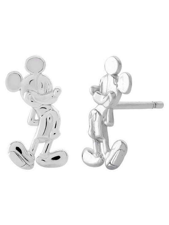 stillFront image of disney-mickey-mouse-sterling-silver-stud-earrings