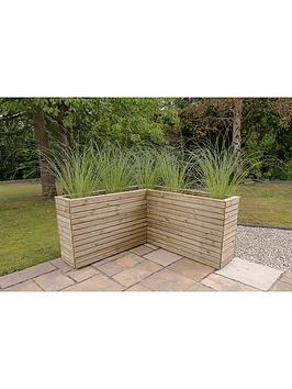 Product photograph of Forest Linear Corner Planter 160cm from very.co.uk