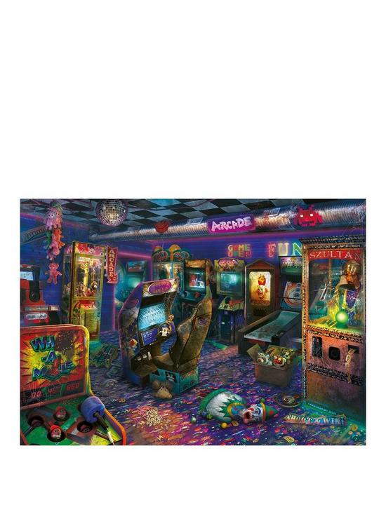 stillFront image of ravensburger-forgotten-arcade-1000-piece-jigsaw-puzzle