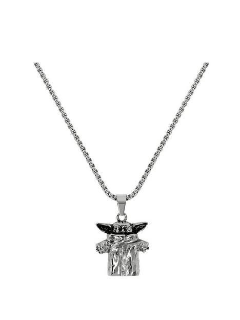 disney-star-wars-stainless-steel-yoda-pendant-with-box-chain