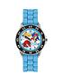  image of sonic-the-hedgehog-sega-sonic-the-hedgehog-blue-silicone-strap-time-teacher-watch