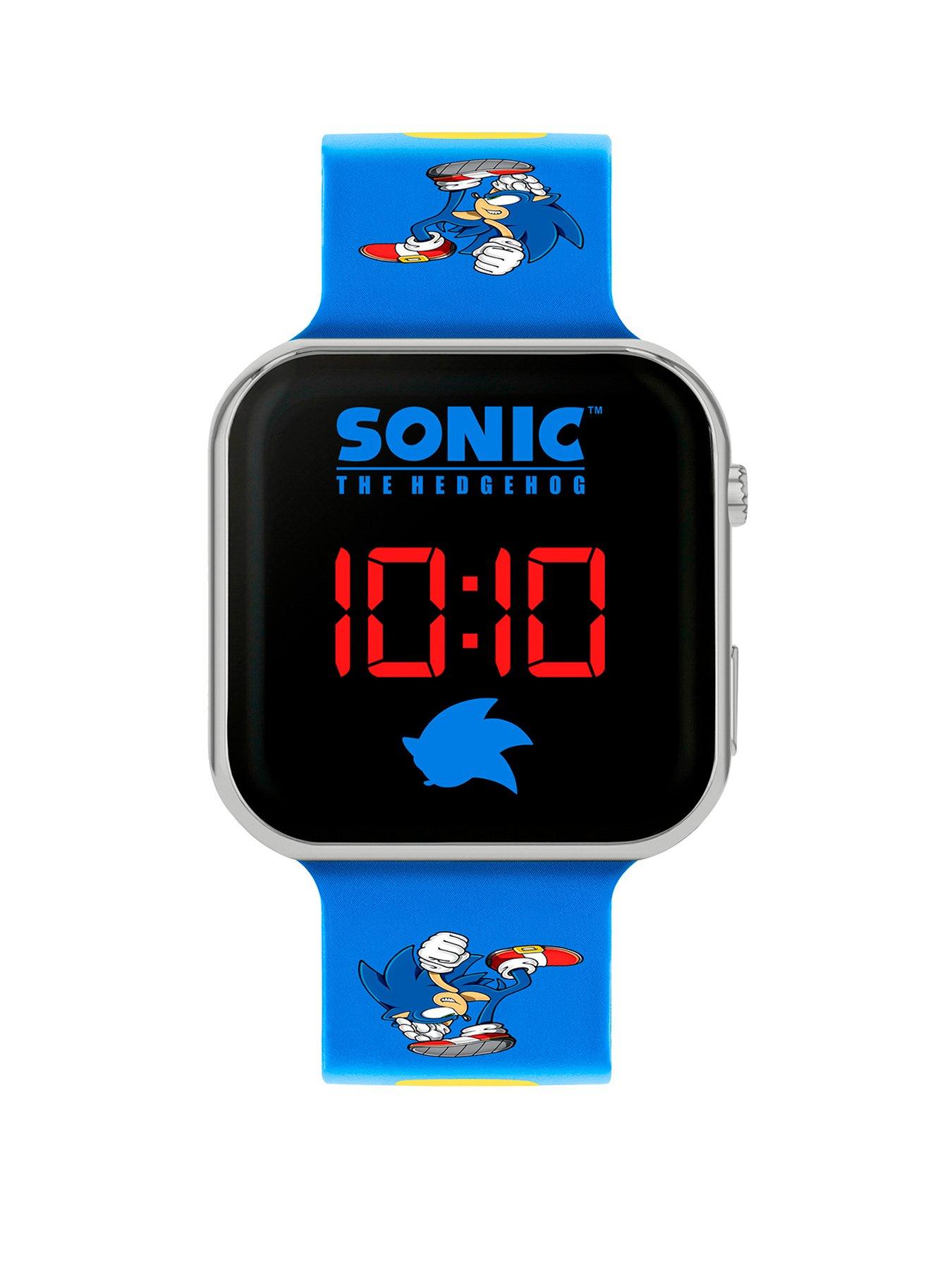 undefined Sega Sonic The Hedgehog Blue Strap LED Watch
