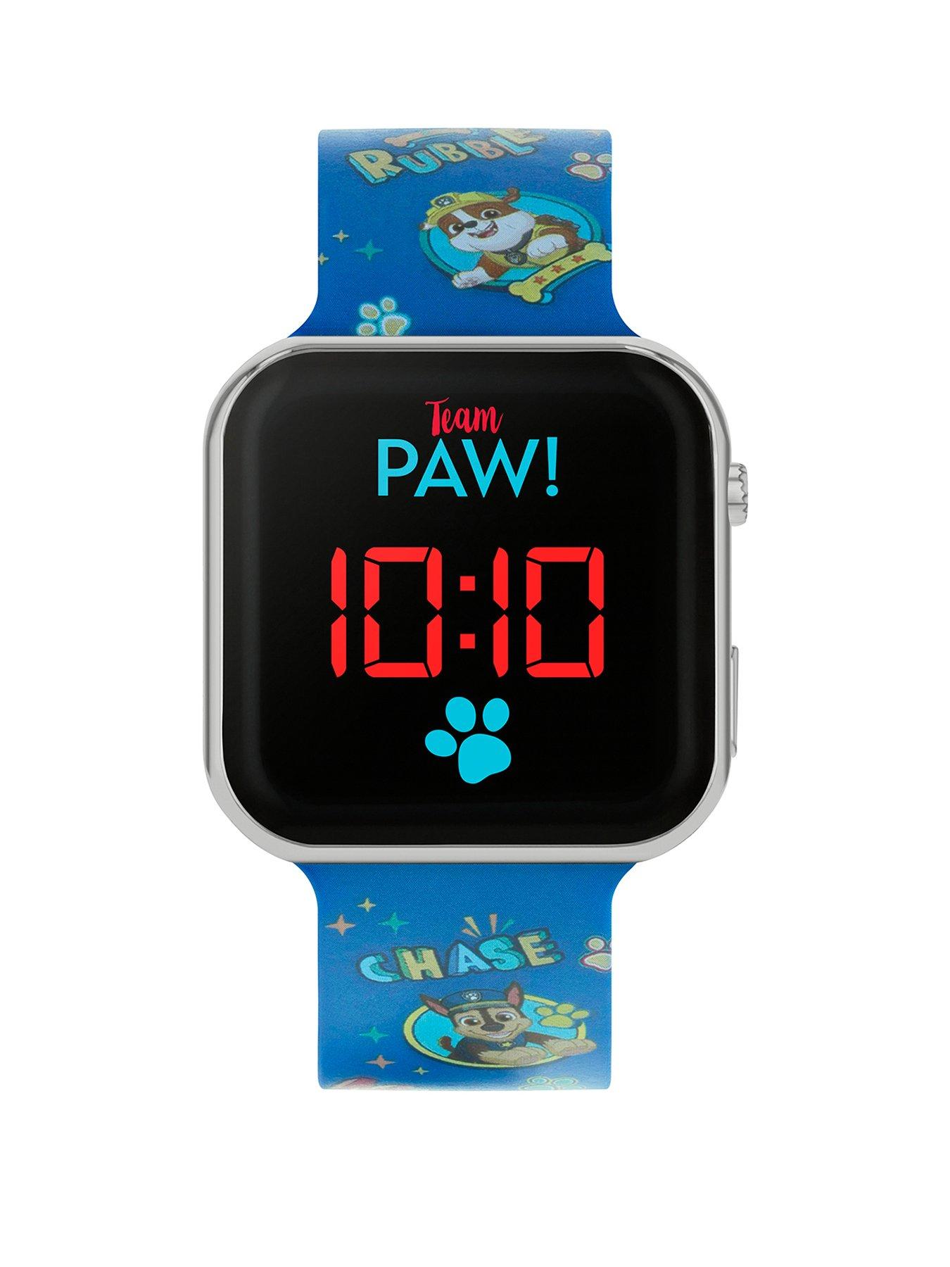 Nickelodeon Paw Patrol Blue Strap LED Watch