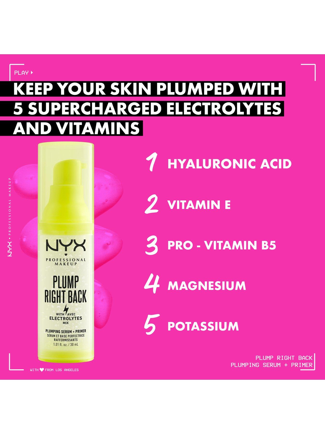 Image 4 of 6 of NYX PROFESSIONAL MAKEUP Plump Right Back Primer &amp; Serum
