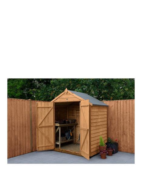 forest-overlap-pressure-treated-10x8-apex-shed-double-door