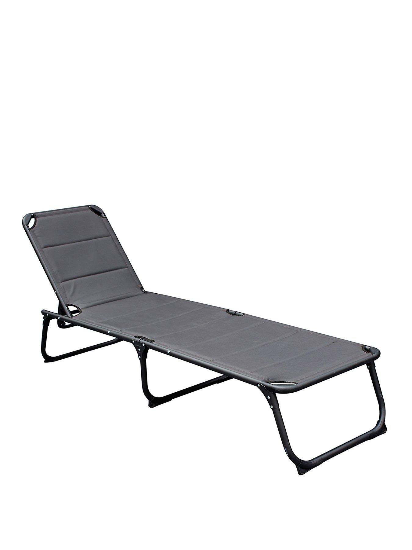 Product photograph of Outdoor Revolution Sarzana Premium Bed Lounger from very.co.uk
